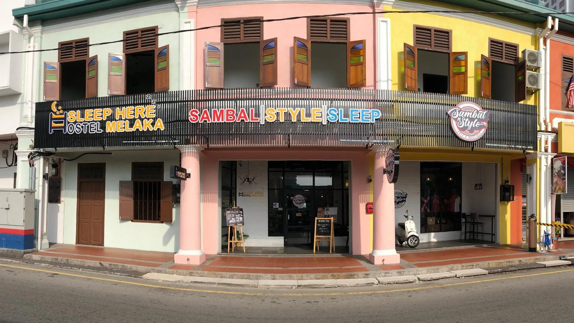 Sleep Here Hostel, Melaka Malaysia